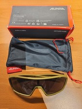 Radbrille, Sonnenbrille Alpina Bonfire (A86787.4.72) in olive-matt