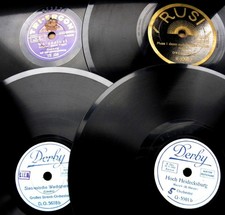 W426/ MÄRSCHE UND VOLKSLIEDER auf 20cm-MEINE HEIMAT-Marsch-78rpm Schellack