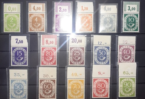 Posthorn oberrand postfrisch - posthorn,