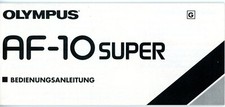 Bedienungsanleitung OLYMPUS AF-10 SUPER User Manual Anleitung (Y4490