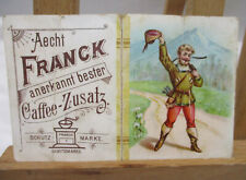 Aecht Franck Kaffee-Zusatz - Beilage Heftchen „Lied Mit dem Pfeil, dem Bogen“ 