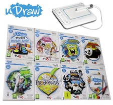 Nintendo Wii uDraw Spiele Auswahl Original Game Tablet / Studio / Spongebob uvm.