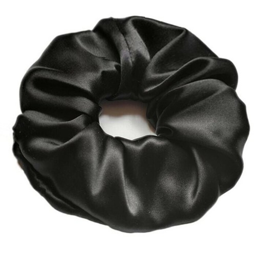 Glanz satin haargummi - 3x,