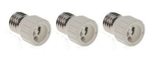 3x Adapter von E27 auf Sockel