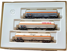 Roco 44073 Dreitlg. Gaskesselwagen-Set