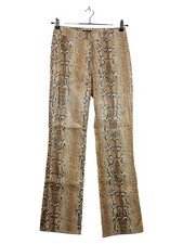 ORSAY Damen Stoffhose Schlangenmuster Gr. 38 Modern Mehrfarbig