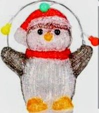 Led Acryl Figuren Pinguin Beleuchtet 