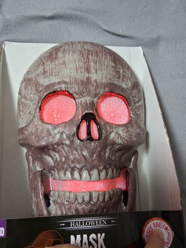 Halloween totenkopf maske - totenkopf, led