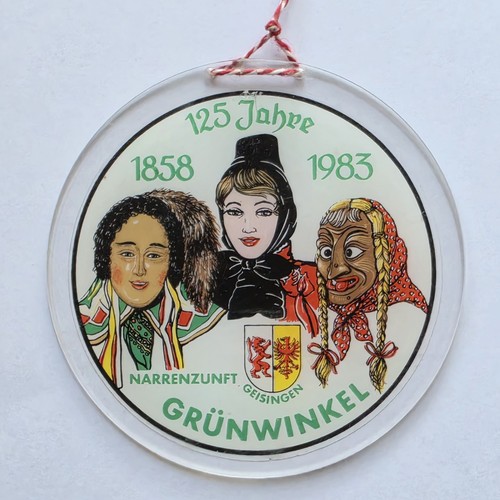 Fasnet plakette 1983 - plakette,