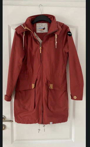 Khujo damen parka jacke rot - khujo,