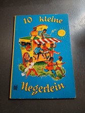 Zehn kleine Negerlein Bilderbuch Kinderbuch selten Original 5290