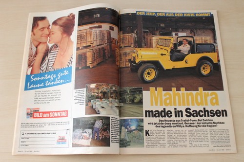 Auto bild 1993 mahindra - auto, cj