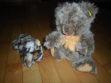 2x Steiff Stofftier