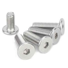 4 Set kleine dünne Innensechskant M1,6/x5/8/12/16mm Schrauben+Mutter Mini micro