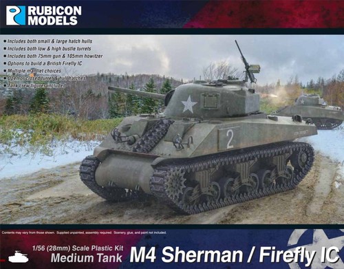 Sherman und firefly - m4,