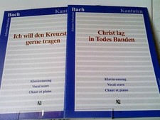 Konvolut Johann Sebastian Bach/Kantaten: 1) Kantate am Osterfest: Christ lag in 