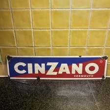 Cinzano Emaille / Blechschild