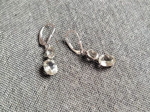 Elegante 925er silber ohrringe - 925er, silber-ohrringe