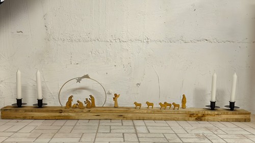 Adventsleuchter adventskranz - adventsleuchter,