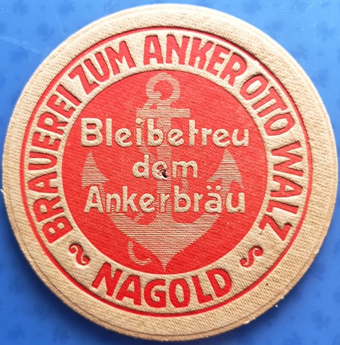 Alter bierdeckel brauerei - vk,