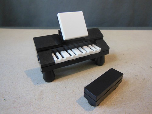 Lego möbel klavier 2x6 mit - lego,