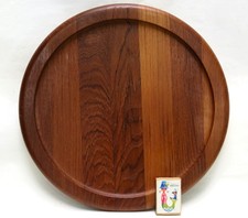 Großer DIGSMED Dänemark TEAK DREHTELLER Lazy Susan VINTAGE Mid Century Design