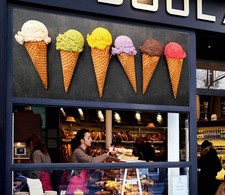 3D Eis Sahne Dessert Shop