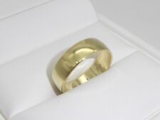 585 Gold Ring 14K Gelbgold 7,96 g Trauring Ehering Gravur RG 65 - 20,5 mm 8598