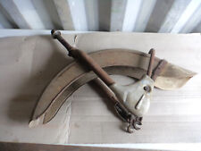 Original Simson SR2 / SR2E Vordergabel m. Schutzblech, Schwinge, grau, gebraucht