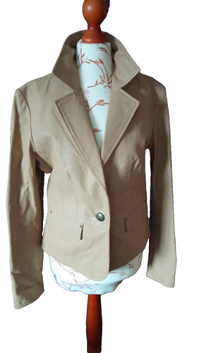 Damen echt lederjacke - 38, 40