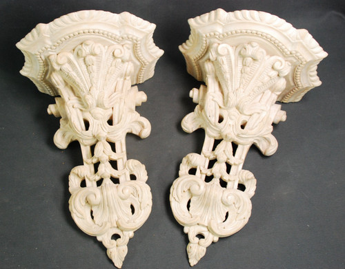 Stk wandkonsole holz - wandkonsole,