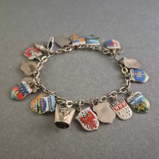 Silbernes Charivari-Armband