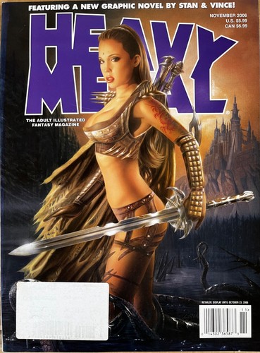 Heavy metal comic magazin - metal,
