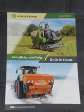 AMAZONE Kommunaltechnik, Mähfahrzeuge, Winterdienststreuer Prospekt ( 11236 )