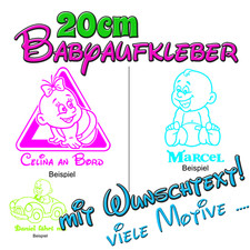 Autoaufkleber - Mädchen On