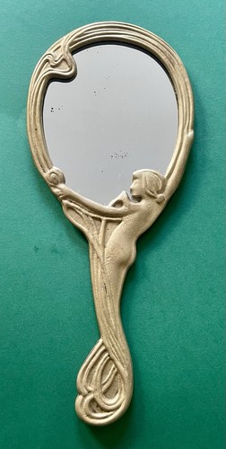 Jugendstil handspiegel mit - jugendstil,
