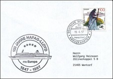 150 Jahre HAPAG LLOYD Hamburg ms Europa Kreuzfahrten Schiffspost Rübezahl