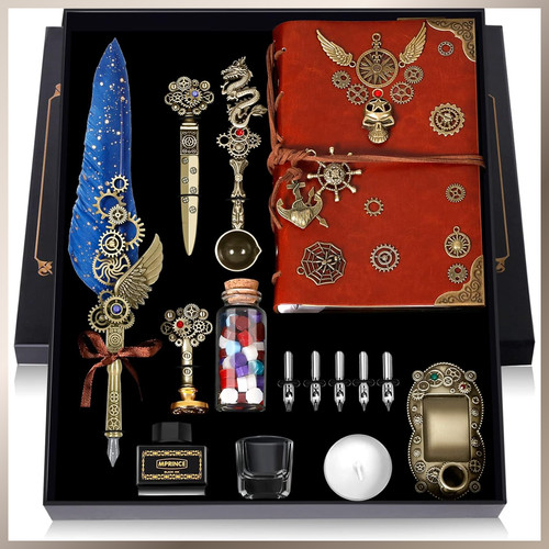 Schreibfeder tinte set mit - schreibfeder,