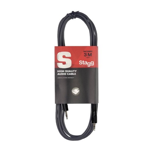 Stagg 5mm stereo mini - 6m,