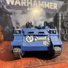 Warhammer40k Rhino Space Marines Ultra Marines Pro Painted 