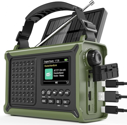 Kurbelradio dab ukw - kurbelradio, dab/dab+/ukw