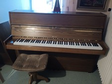  Klavier  Hellas gebraucht  v. 1988 mit Hocker