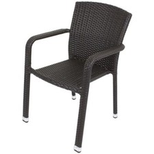 2er Set Stapelstuhl Armstuhl