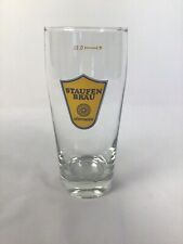 0,5 Liter Glas Bierglas Staufen Bräu Göppingen 1980er