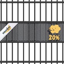 Doppelstab Sichtschutz zaun|zu