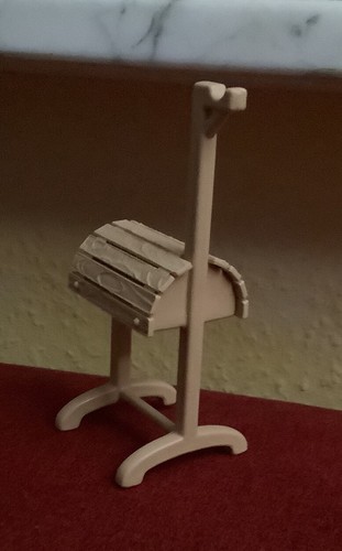 Schleich holzpferd halter für - holzpferd,