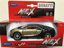 Bugatti Chiron, gold/schwarz