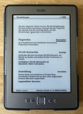 Amazon Kindle eBook Reader 4