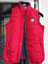Super Herbst/Winter Reitweste Kindergröße 164 dunkelrot von HKM PRO TEAM