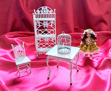 Puppenstube  Garten Möbel